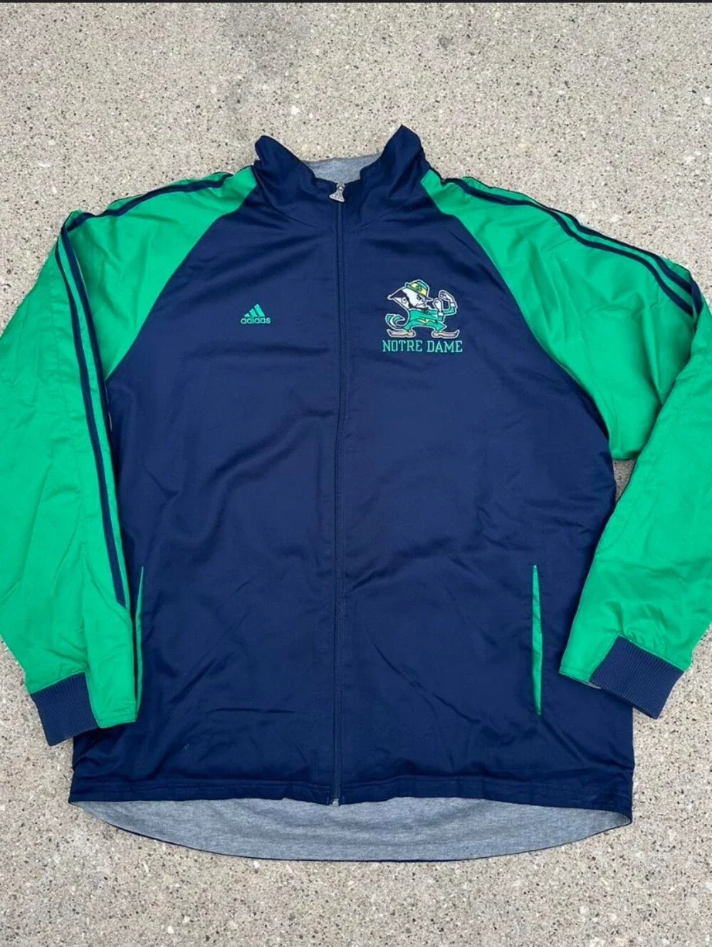 Notre Dame Fighting Irish Adidas Jacket